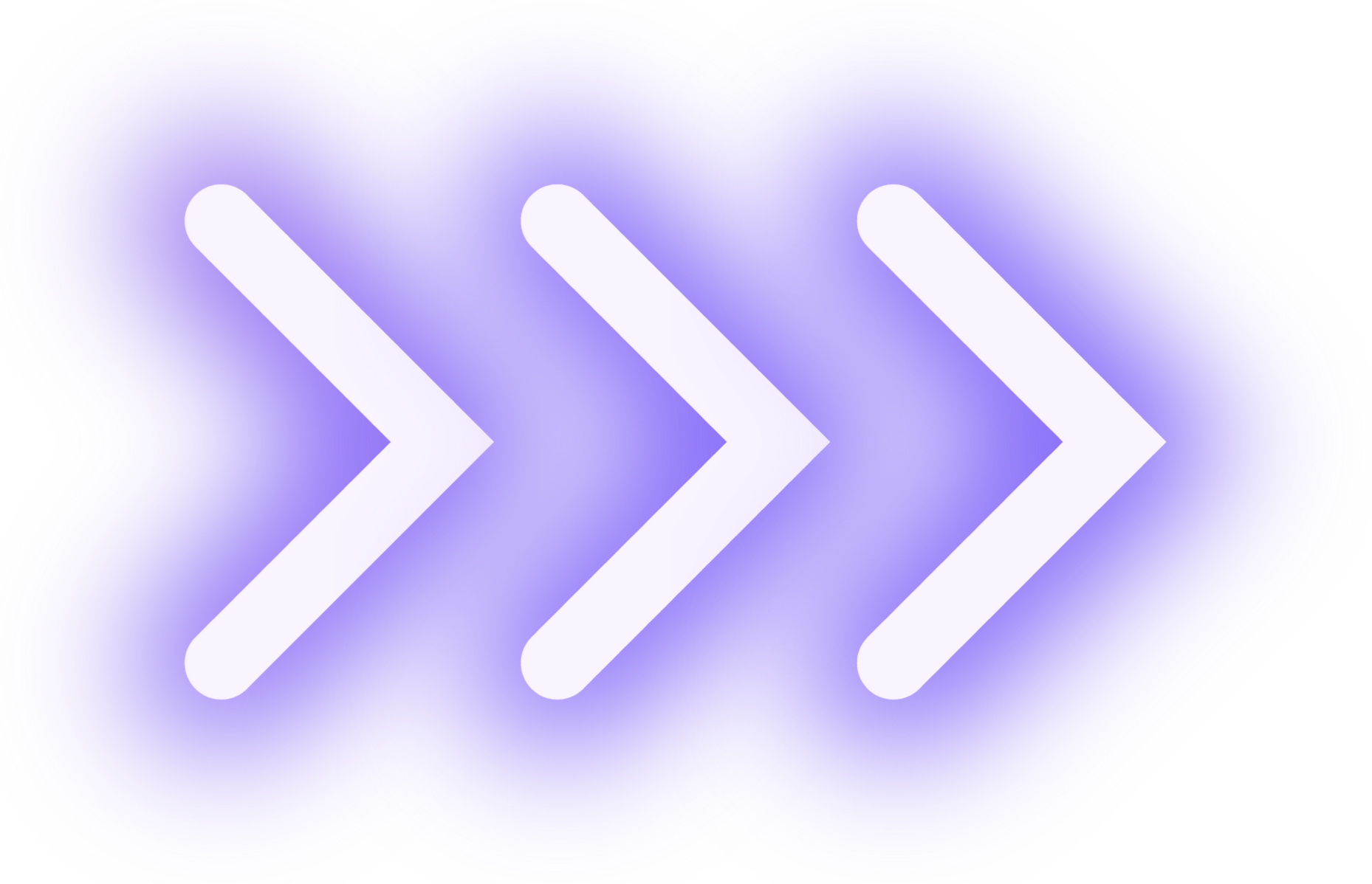 arrow neon light element illustration
