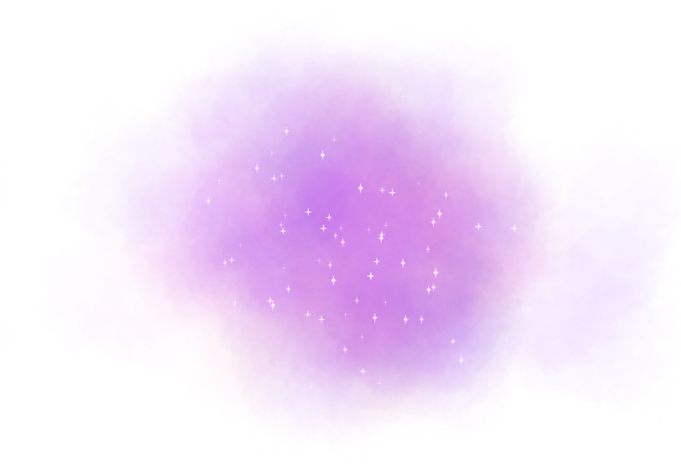 Pink Purple Fantasy Magic Cloud